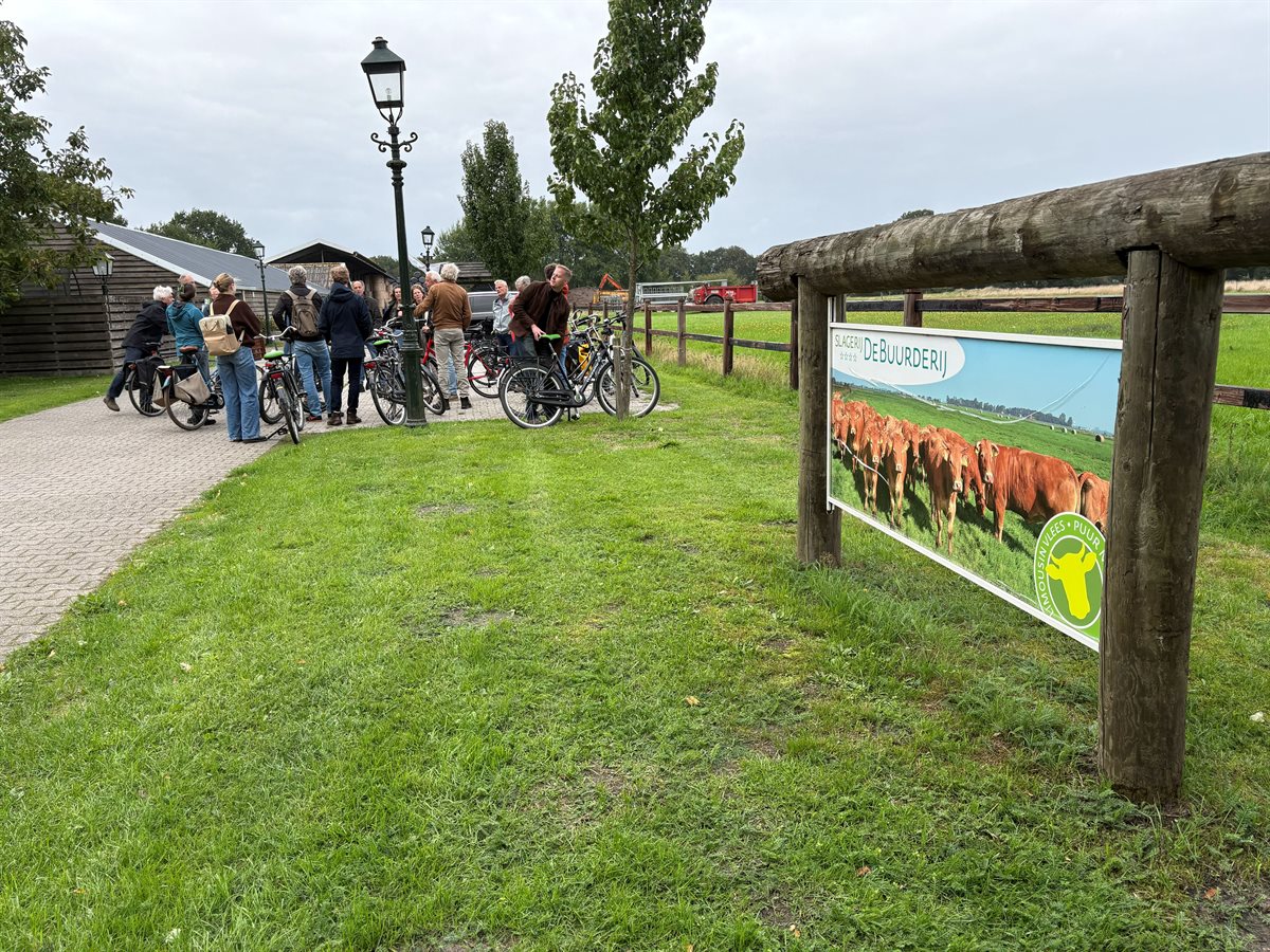 Tussenstop bij De Buurderij